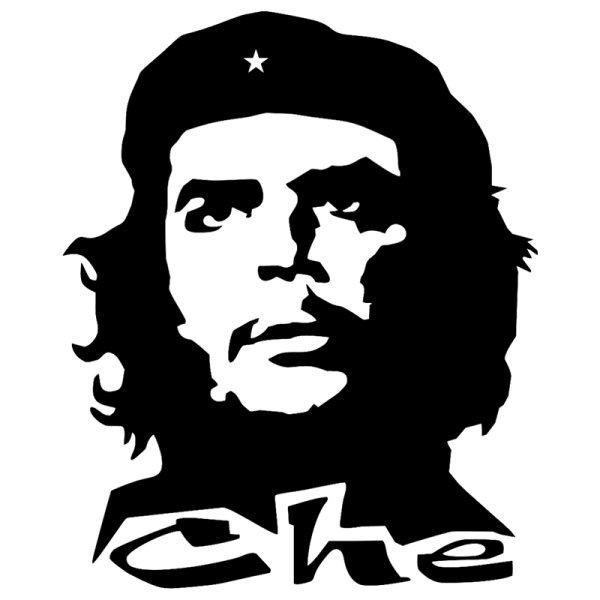 Че Гевара наклейка на авто