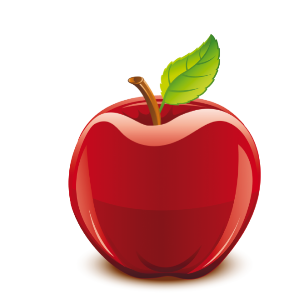 Смайлик яблоко