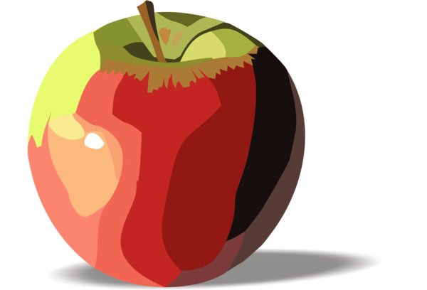 Анимированное яблоко