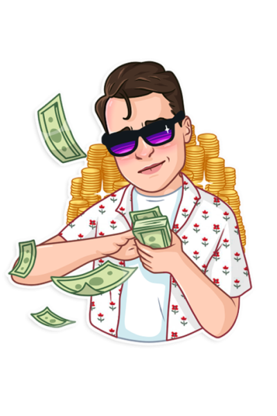 Телеграм Стикеры Марухин