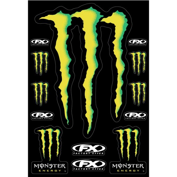 Наклейки Монстер энэрджи