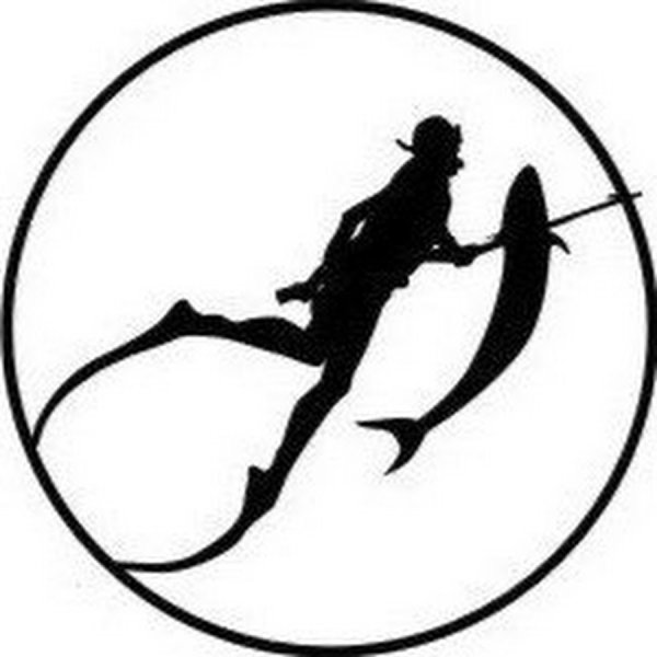 Эмблема подводного охотника