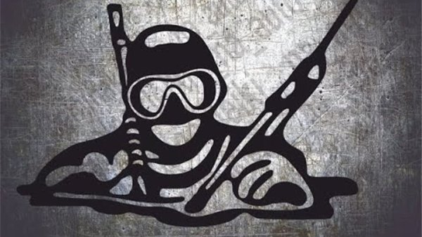 Логотип подводных охотников