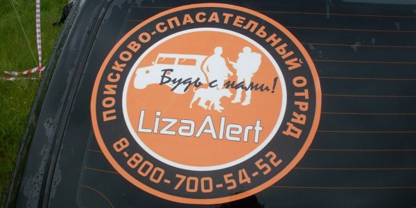 Символ отряда Лиза Алерт