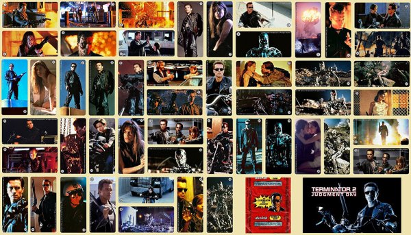 Вкладыши от жвачек Терминатор