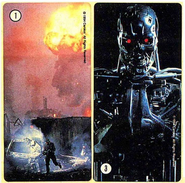 Наклейки Терминатор 2