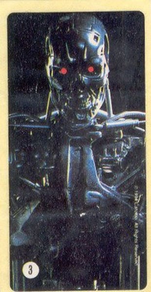 Наклейка 90е Терминатор