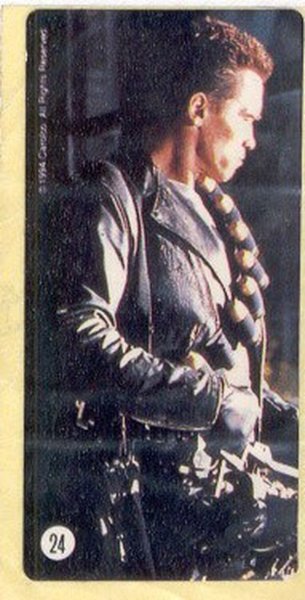 Коллекция наклеек Терминатор 2