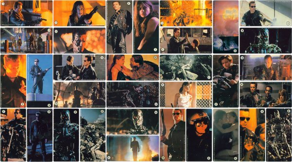 Жвачки со вкладышами Терминатор 2