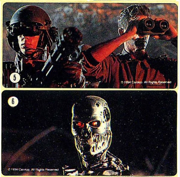 Жевательная резинка Терминатор 2 коробка