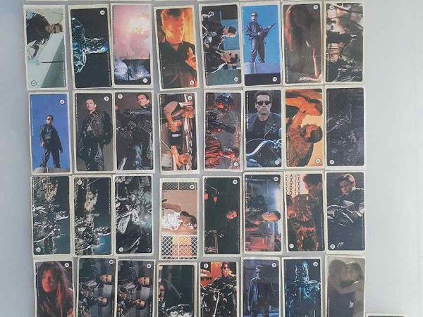 Вкладыши наклейки от жвачек Терминатор