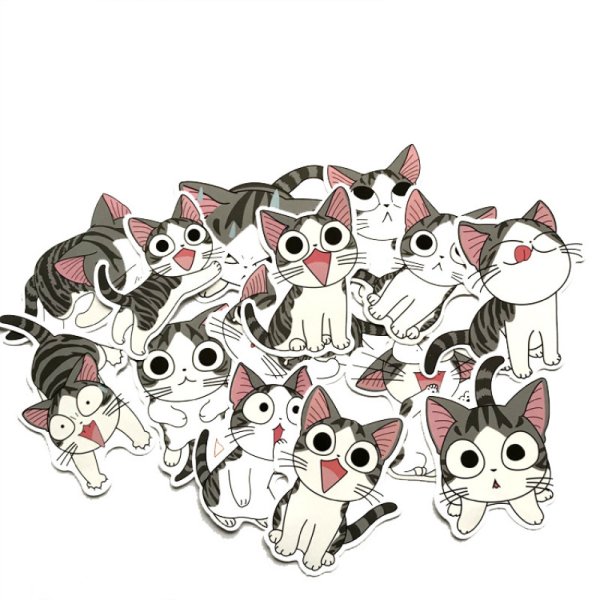 Стикеры японские котики