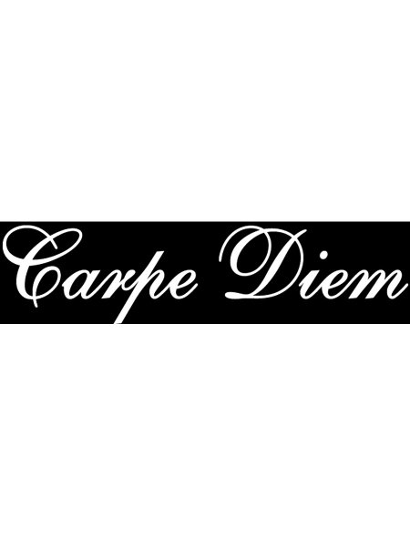 Carpe Diem надпись