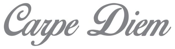 Наклейка Карпе Дием