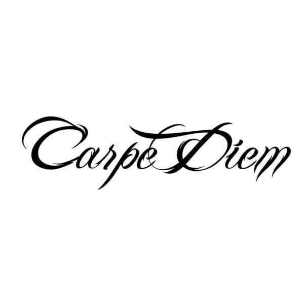 Наклейка Carpe Diem с короной