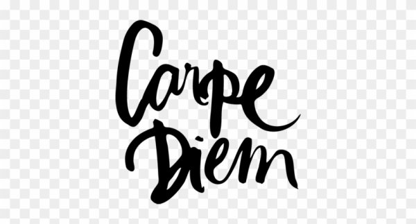 Наклейка Carpe Diem с короной