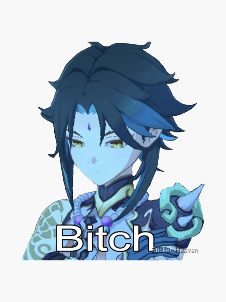 Стикеры Геншин Импакт Чжун ли