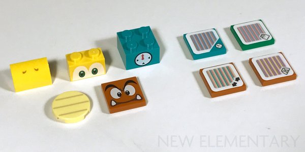 LEGO super Mario Barcodes