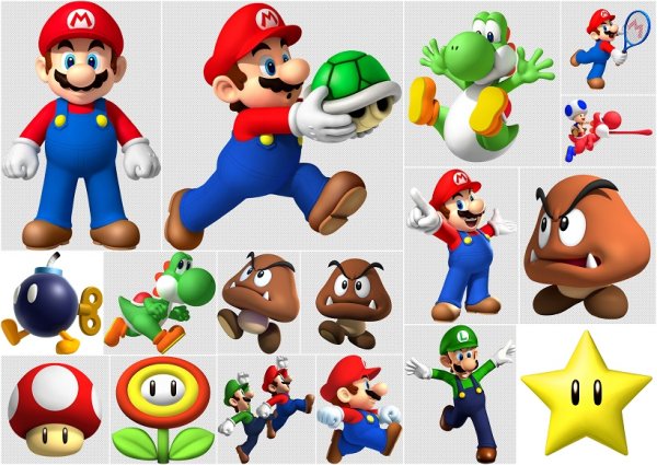 Супер Марио БРОС лего