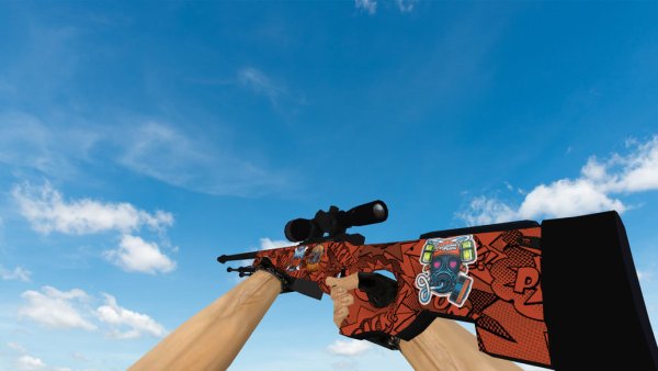 Наклейки на AWP Азимов