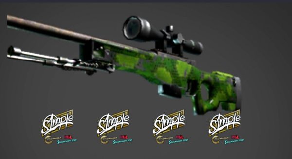 АВП на черном фоне