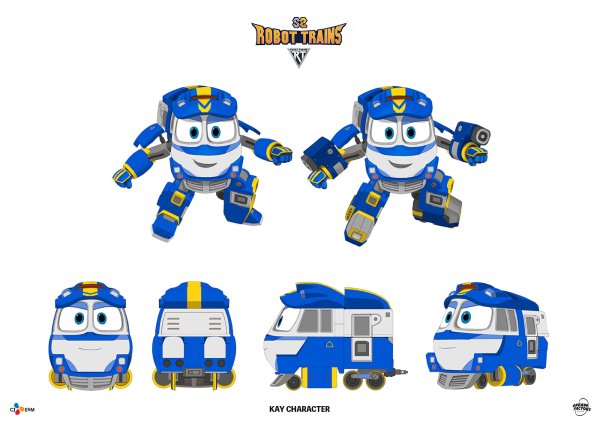 Роботы поезда Кей поезд