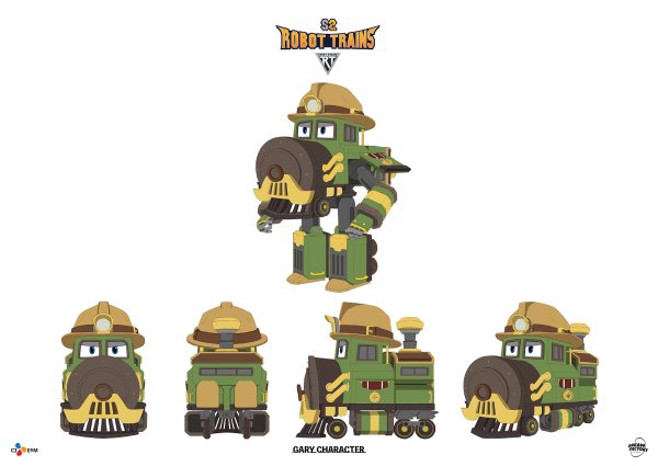 Роботы поезда Гарри