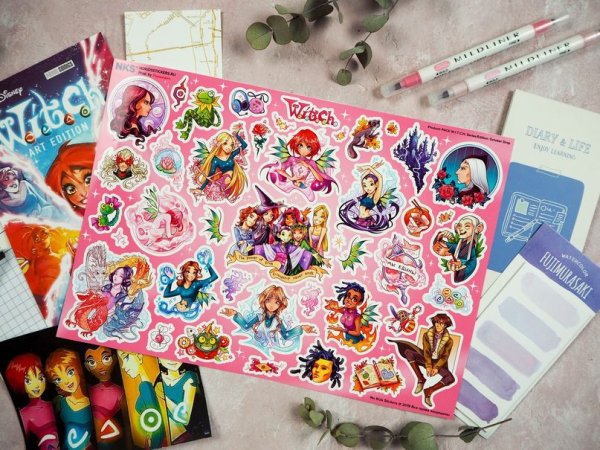 Witch наклейки