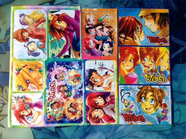 Наклейки чародейки Witch