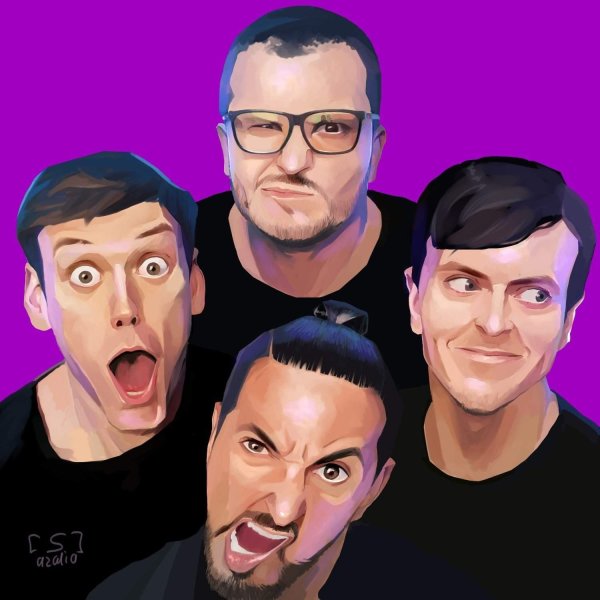 Арсений Попов и Антон Шастун коллаж