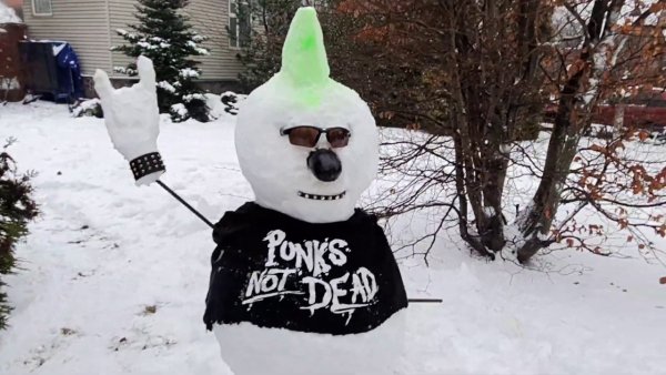 Снеговик хк Сибирь