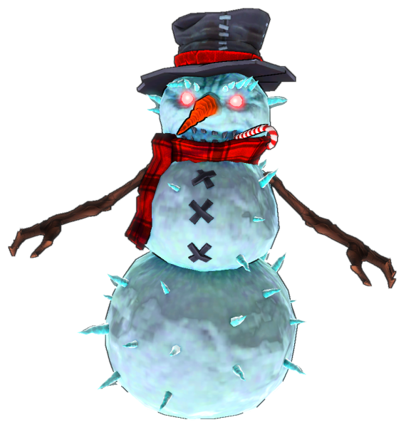 Снеговик в стиле граффити