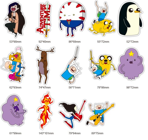 Стикеры Adventure time