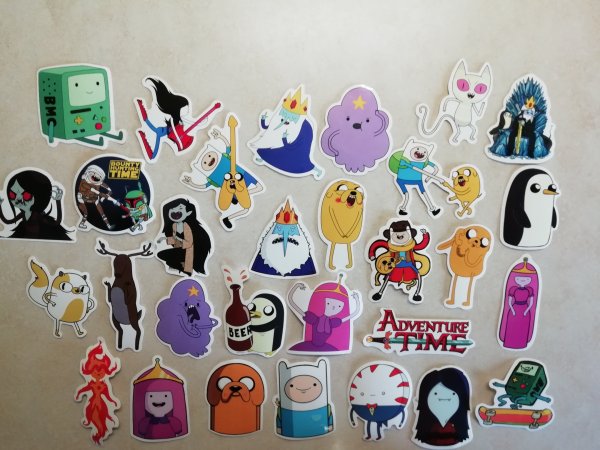 Стикеры Adventure time Telegram