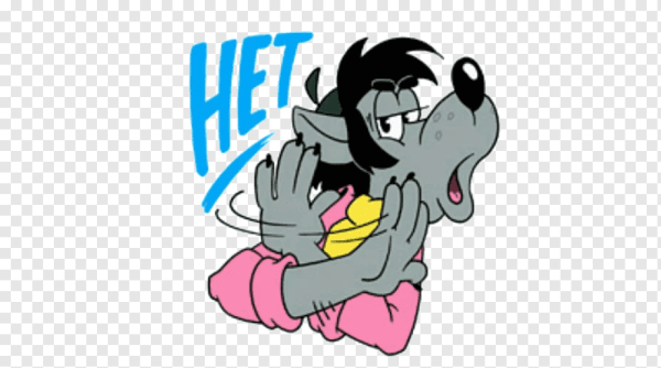 Волк ну погоди наклейка