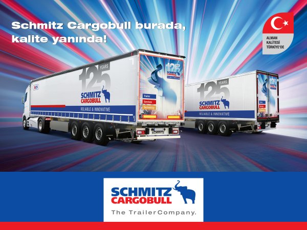 Шмитц Каргобулл наклейка на полуприцеп