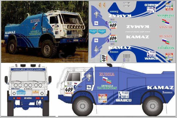 КАМАЗ мастер - КАМАЗ 6350 (гостиница)