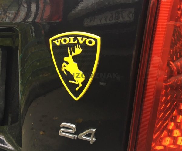 Шильды Volvo Лось