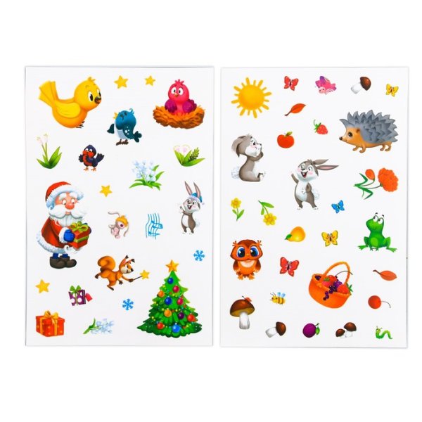 Стикеры времена года