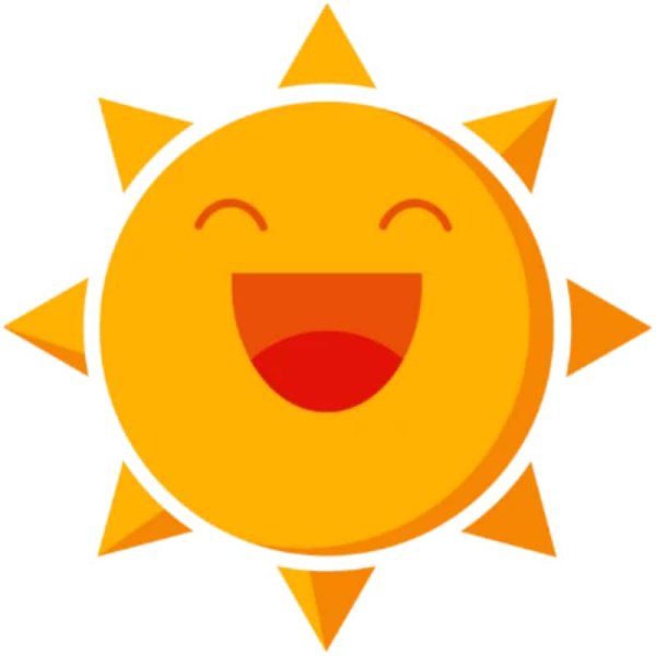 Смайлик солнце ВК