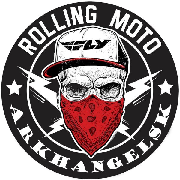 Наклейки Роллинг мото