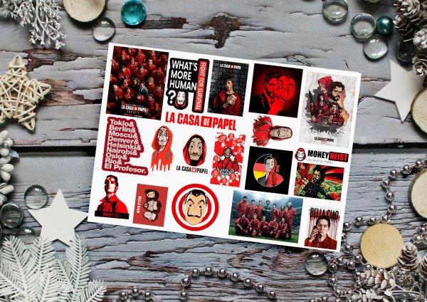 Наклейки из сериалов