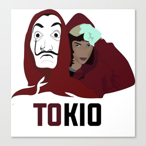 Бумажный дом Стикеры по сериалу