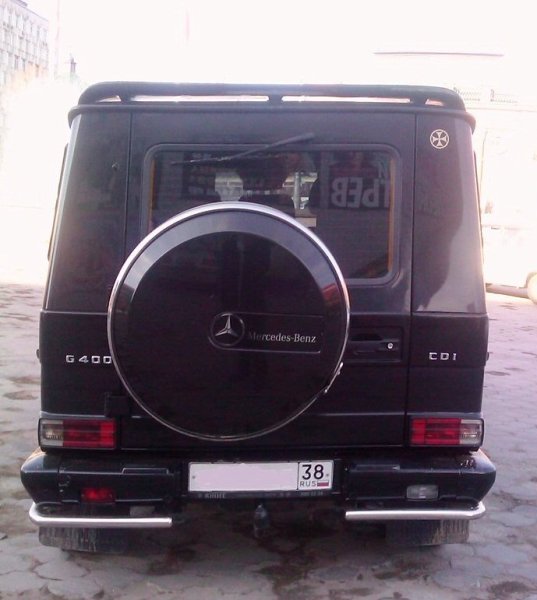 Грузинский крест на авто