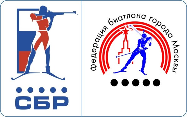 Союз биатлонистов России логотип вектор