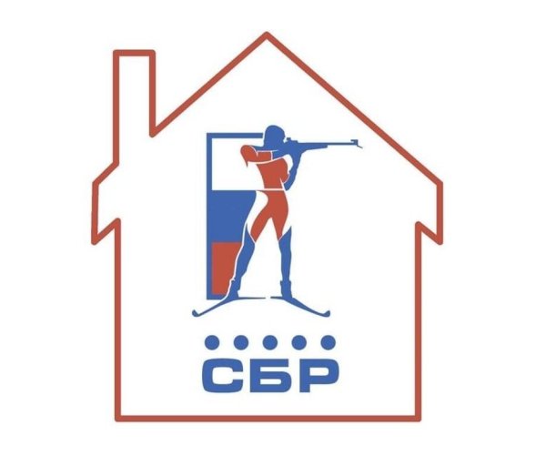 Флаг СБР Союза биатлонистов России