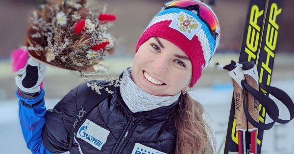 Медальница биатлонисту