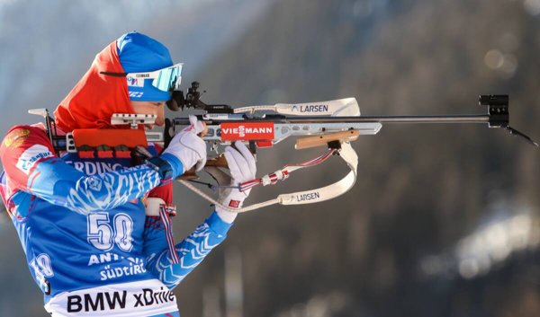 Схематичное изображение биатлон