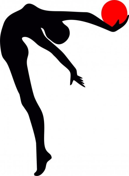 Наклейки художественная гимнастика