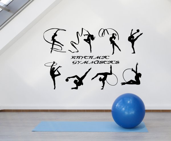 Силуэт гимнастки